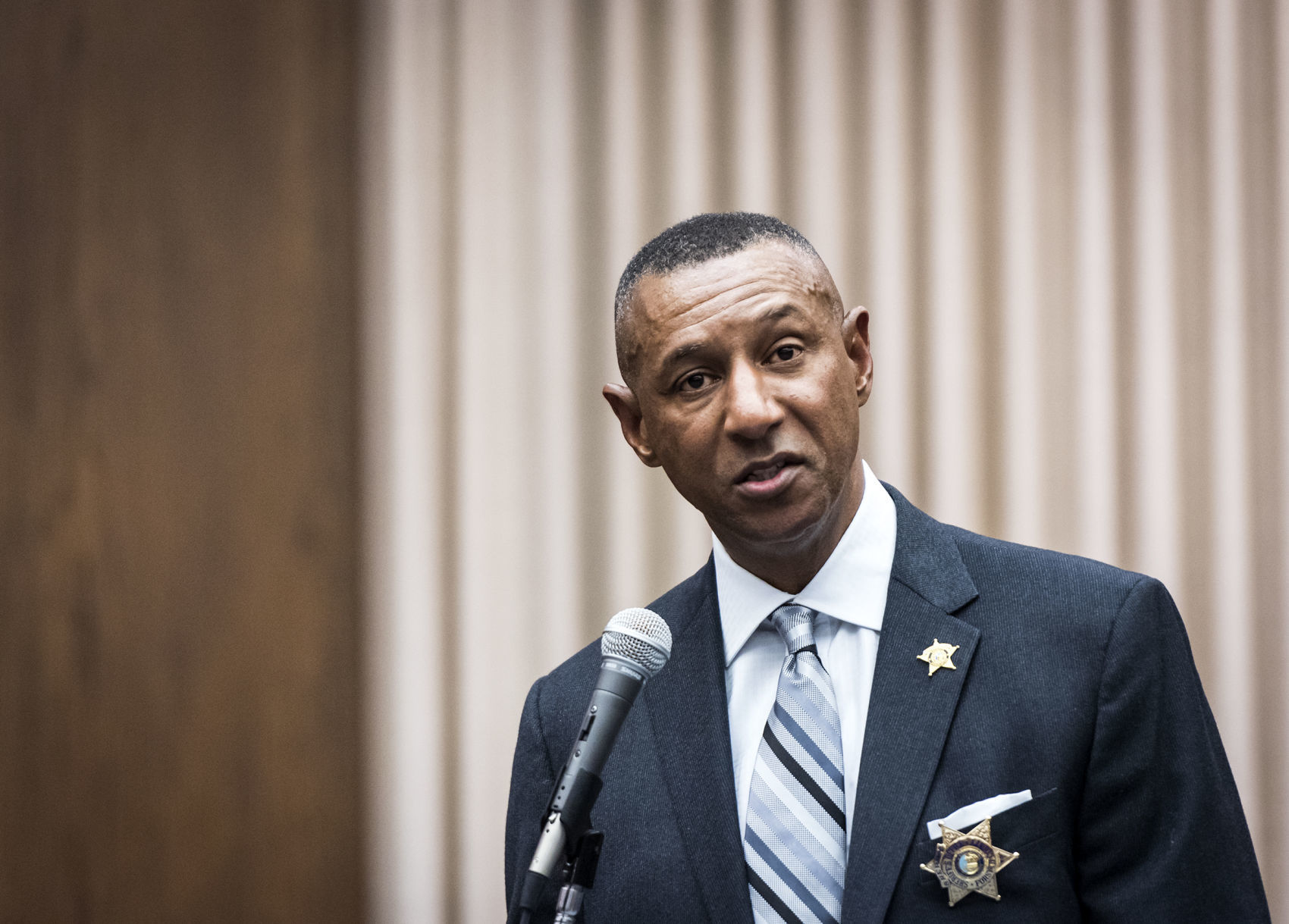 Forsyth County Sheriff Bobby Kimbrough